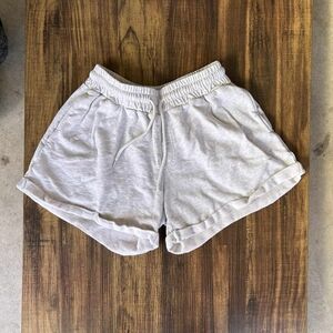 Amazon Women's Light Gray Athletic Shorts